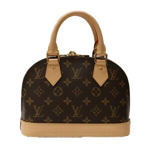 Louis Vuitton Alma Monogram Handbag Shoulder Bag strap